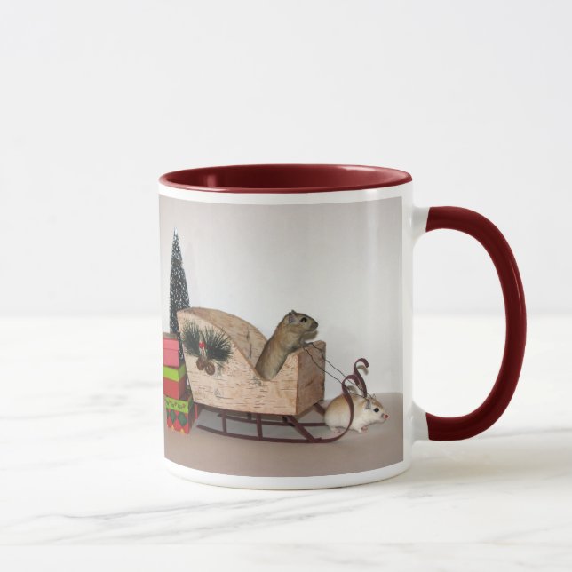 Caneca do Natal do Gerbil (Direita)
