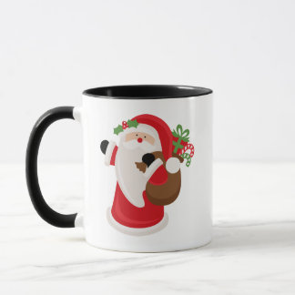 Caneca do Natal do papai noel