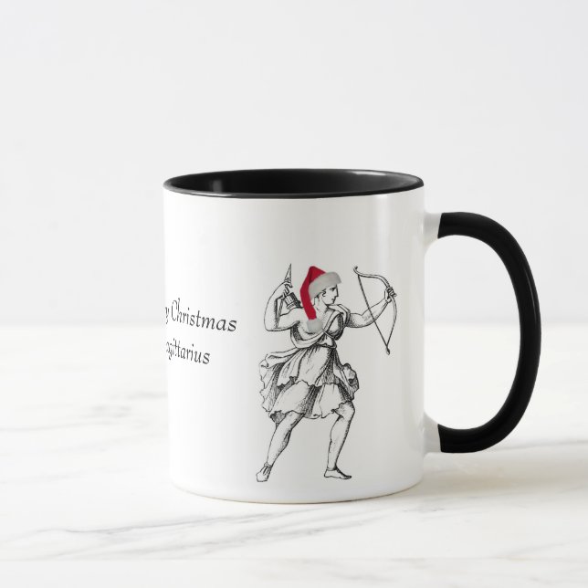 Caneca do Natal do Sagitário (Direita)