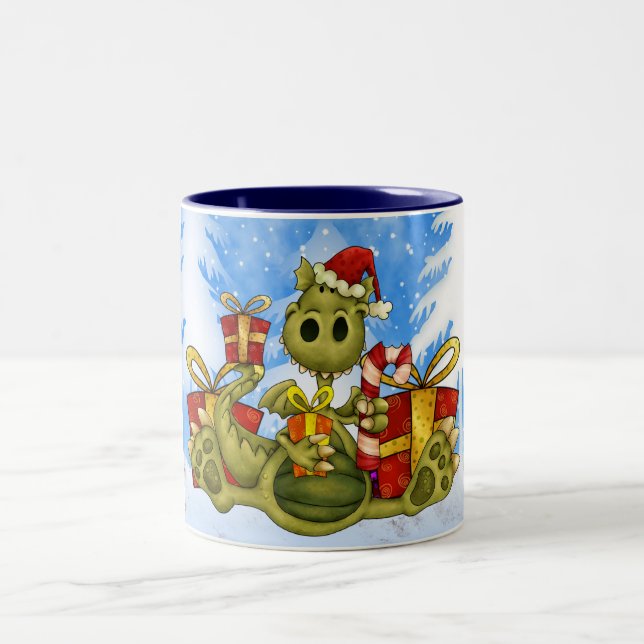 Caneca do Natal - dragão bonito do Natal (Centro)