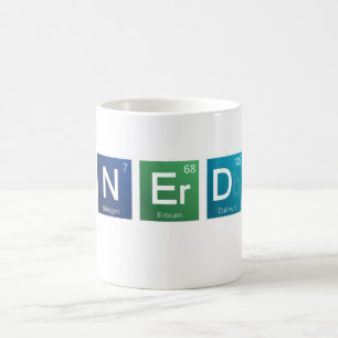Caneca do nerd da ciência