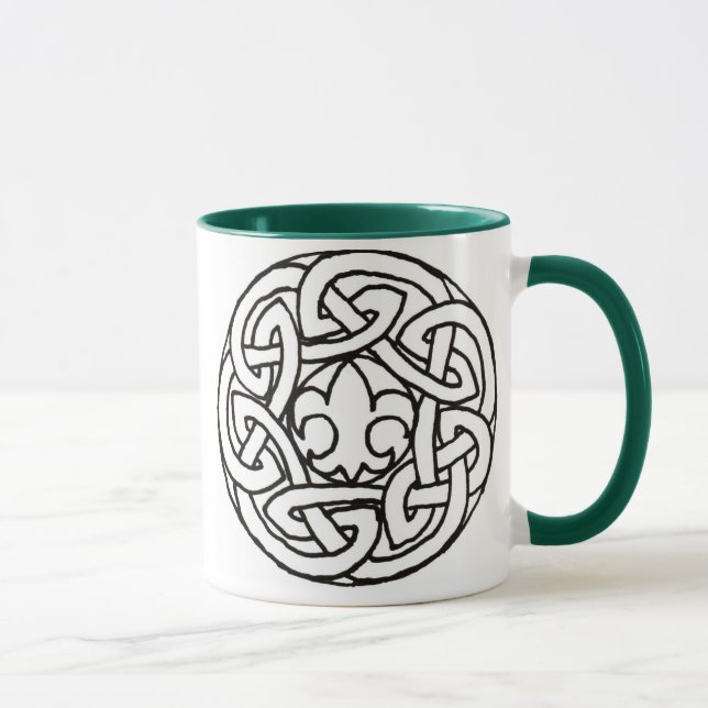 Caneca do nó do escuteiro de menino (parte (Direita)