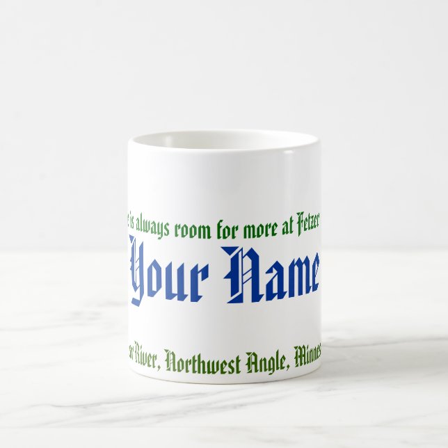 Caneca do nome do rio do urso (Centro)