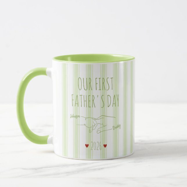Caneca do Nosso Primeiro Dia dos Pais (Esquerda)