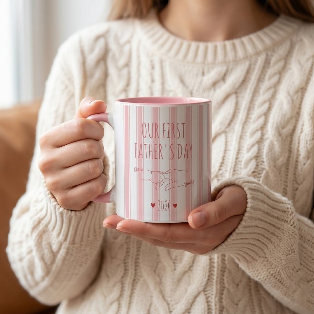 Caneca do Nosso Primeiro Dia dos Pais (Criador carregado)