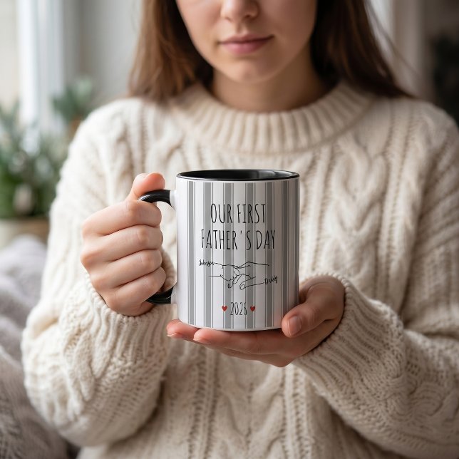 Caneca do Nosso Primeiro Dia dos Pais (Criador carregado)