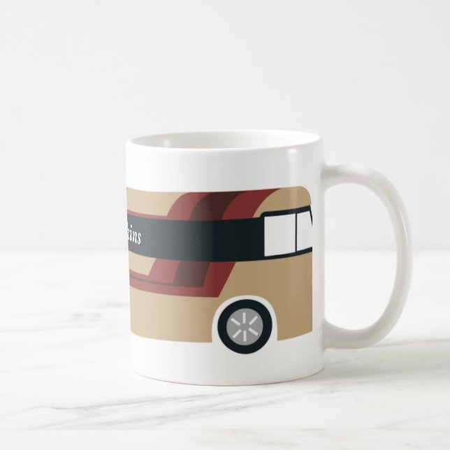 Caneca do ônibus de excursão (Direita)