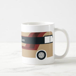 Caneca do ônibus de excursão