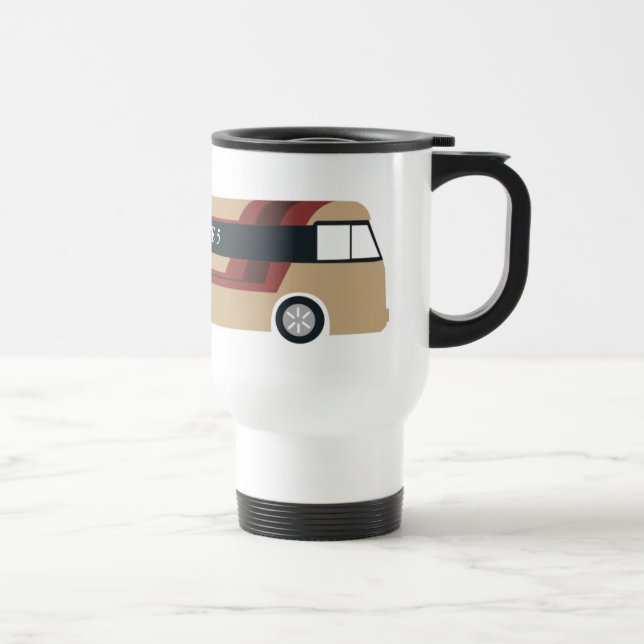 Caneca do ônibus de excursão - personalizada (Direita)