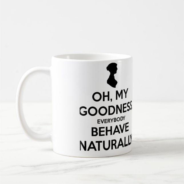 Caneca do orgulho e do preconceito (Esquerda)