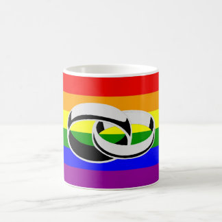 Caneca do orgulho gay da igualdade do casamento