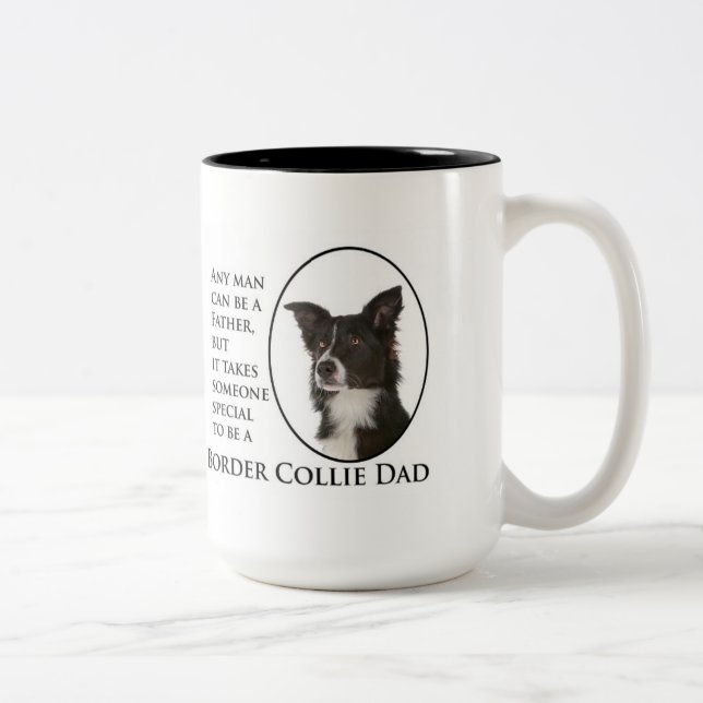 Caneca do pai de border collie (Direita)
