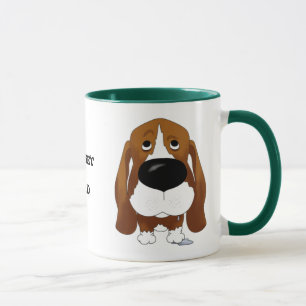 Caneca do pai do Basset
