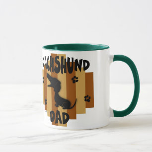 Caneca do pai do Dachshund
