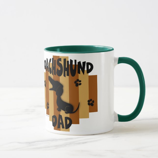 Caneca do pai do Dachshund (Direita)