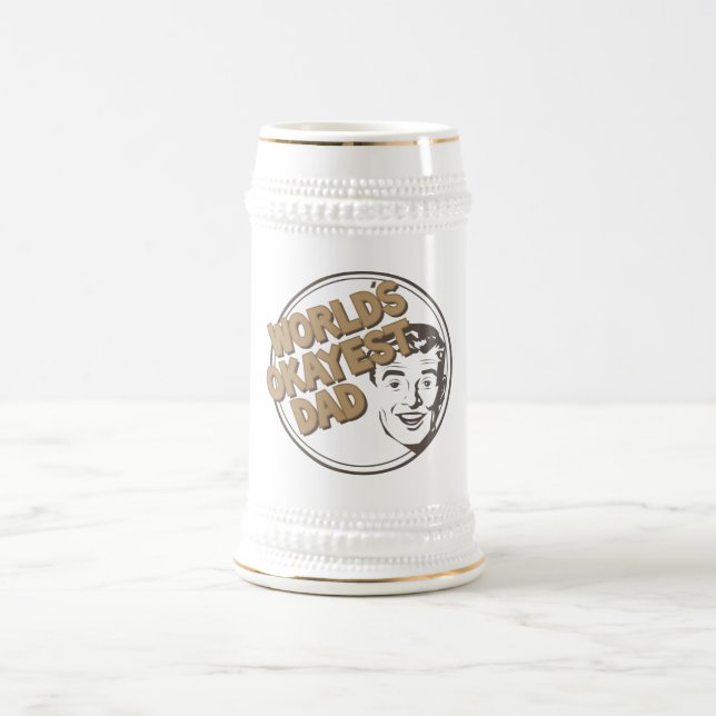 Caneca do pai do Okayest do mundo (Centro)