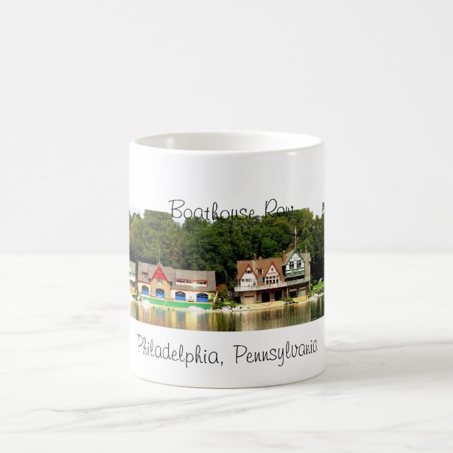 Caneca do panorama da fileira do Boathouse (Centro)