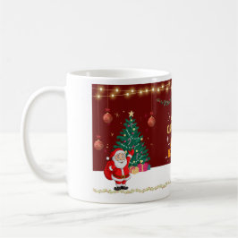 Caneca do Papai Noel de Natal – Café e Chá das Fes