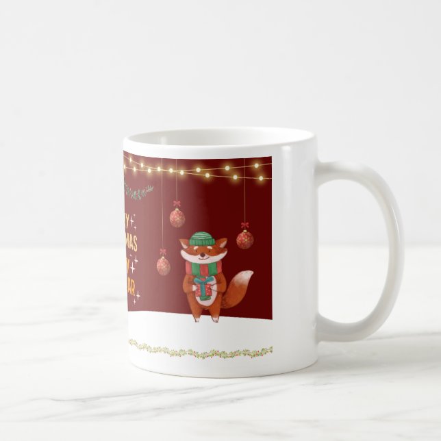 Caneca do Papai Noel de Natal – Café e Chá das Fes (Direita)