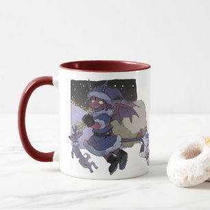 Caneca do Papai Noel Diabo