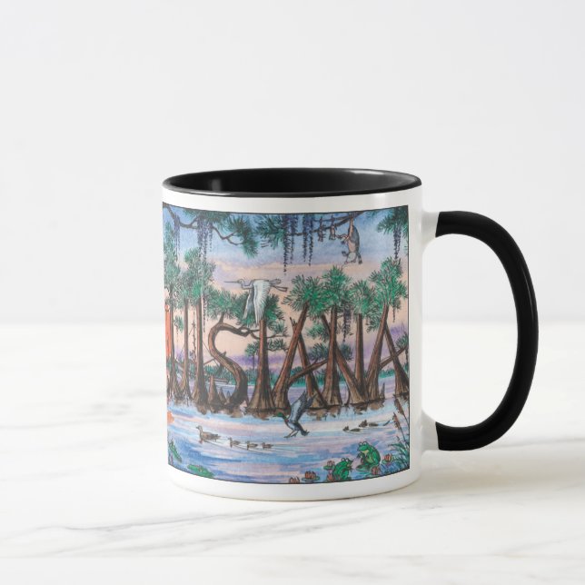 Caneca do paraíso de Louisiana Sportman (Direita)