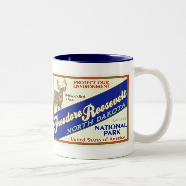 Caneca do parque nacional de Theodore Roosevelt (Direita)
