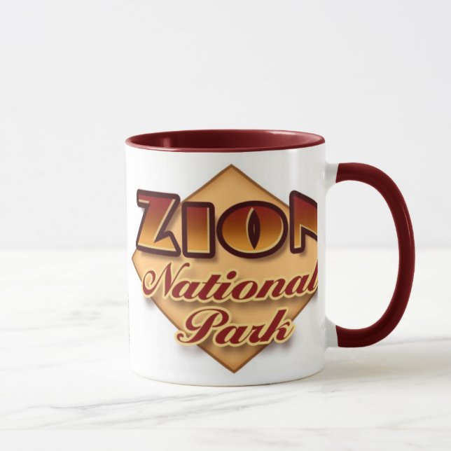 Caneca do parque nacional de Zion (Direita)