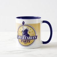 Caneca do partido do libertário