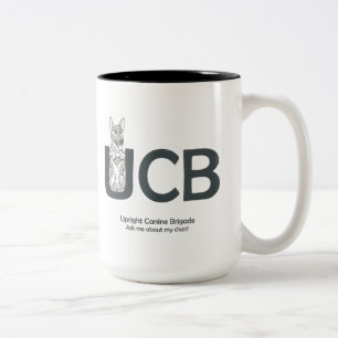 Caneca do pastor alemão das raças de UCB