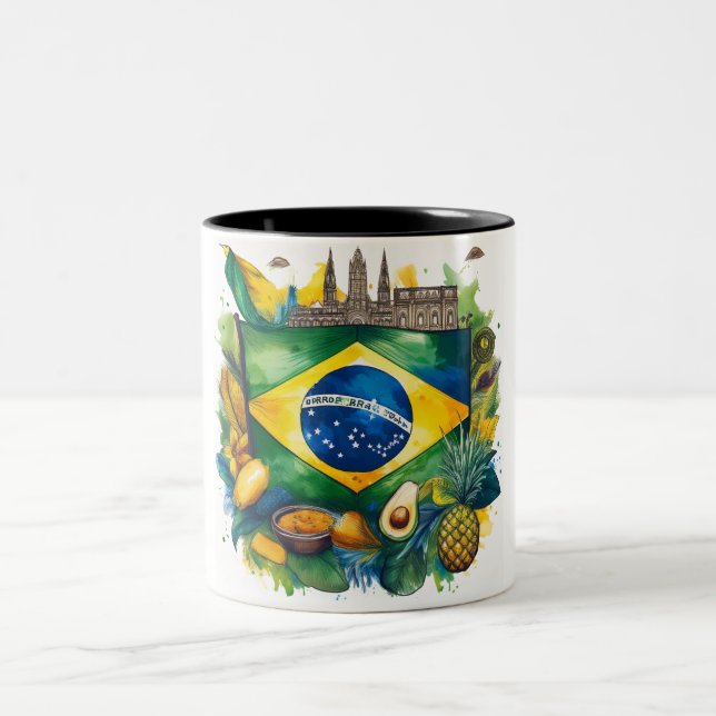 Caneca do Patrimônio Brasileiro - Ícones Culturais (Centro)