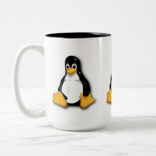 Caneca do pinguim de Linux Tux