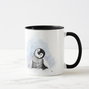 Caneca do pinguim do bebê