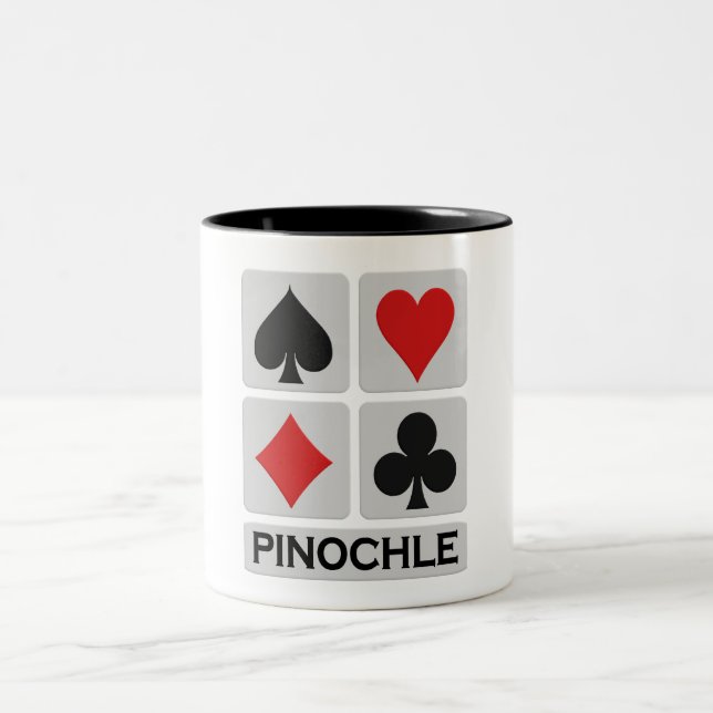 Caneca do Pinochle - escolha o estilo & a cor (Centro)