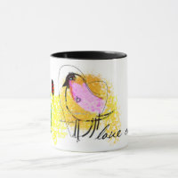 Caneca do pintinho 11oz de Lov
