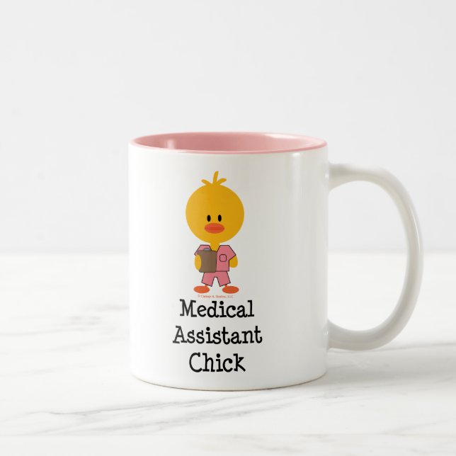Caneca do pintinho do assistente médico (Direita)