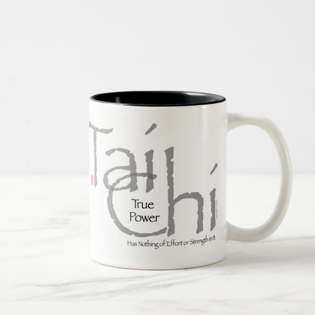 Caneca do poder verdadeiro" do qui da TAI " (Direita)