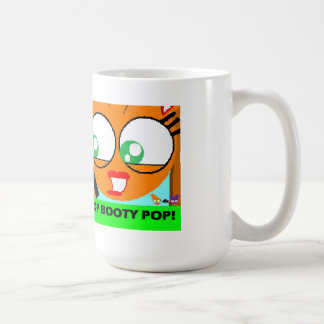 caneca do pop do montante do orangey & da manga
