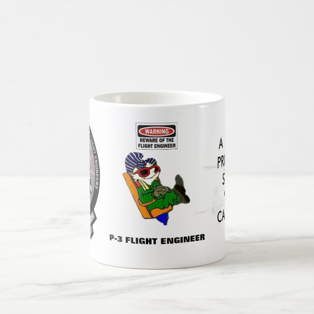 Caneca do Pre-Vôo 15oz de P-3 IBNFE (Centro)