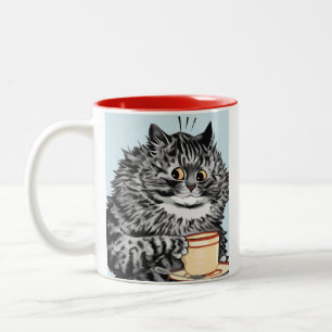 Caneca do presente da arte do gato do Teacup de