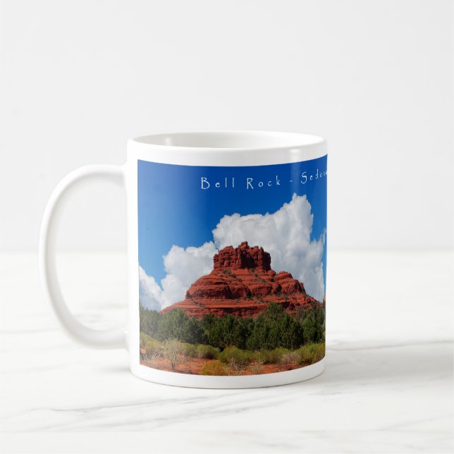 Caneca do presente da rocha da Bell de Sedona (Esquerda)
