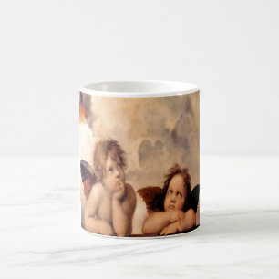Caneca do presente do anjo do querubim de Raphael