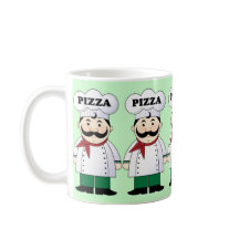 Caneca do presente do cozinheiro chefe da pizza