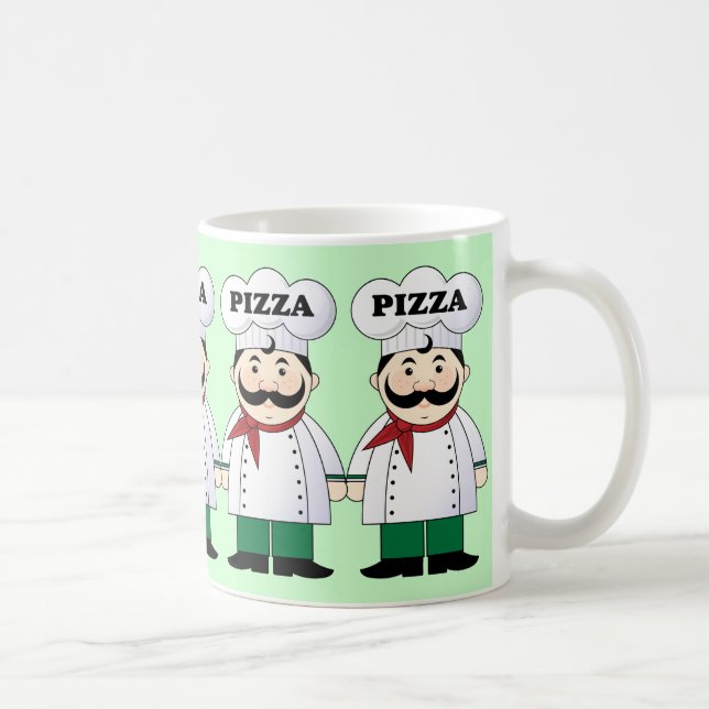 Caneca do presente do cozinheiro chefe da pizza (Direita)