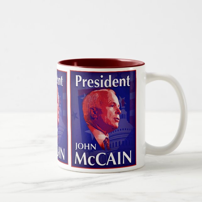 Caneca do presidente John McCain (Direita)