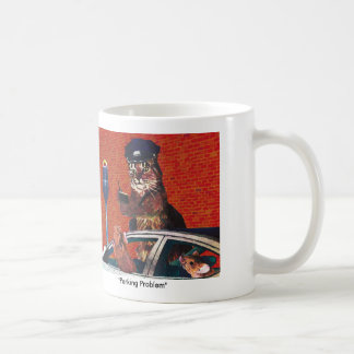 Caneca do problema do estacionamento