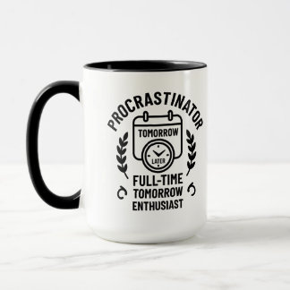 Caneca do Procrastinador