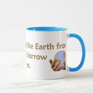 Caneca do provérbio da terra