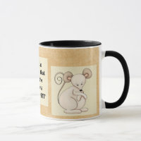 Caneca do queijo do rato