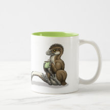 Caneca do raptor do chá
