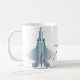 Caneca do raptor F-22